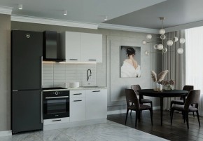 Кухонный гарнитур Белый Глянец 1600 (Стол. 26мм) в Кунгуре - kungur.mebel24.online | фото