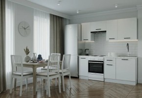 Кухонный гарнитур Белый Глянец 2000 (Стол. 26мм) в Кунгуре - kungur.mebel24.online | фото