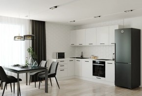 Кухонный гарнитур Белый Глянец 2600*1600 (Стол. 26мм) в Кунгуре - kungur.mebel24.online | фото