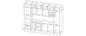Кухонный гарнитур Демо 3400 (Стол. 26мм) в Кунгуре - kungur.mebel24.online | фото 2