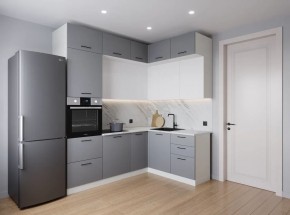 Кухонный гарнитур Элеганция  2200*1700 (Стол. 38мм) в Кунгуре - kungur.mebel24.online | фото