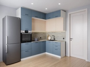Кухонный гарнитур Фьюжн 2200*1700 (Стол. 38мм) в Кунгуре - kungur.mebel24.online | фото