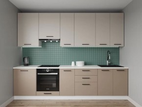 Кухонный гарнитур Каппучино 3000 h950 (Стол. 26мм) в Кунгуре - kungur.mebel24.online | фото