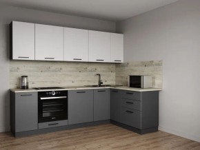 Кухонный гарнитур Меренга 2600*1600 (Стол. 26мм) в Кунгуре - kungur.mebel24.online | фото