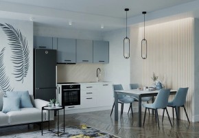 Кухонный гарнитур Ниагара 2550 (Стол. 26мм) в Кунгуре - kungur.mebel24.online | фото 1