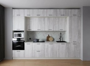 Кухонный гарнитур Пайн 3400 (Стол. 38мм) в Кунгуре - kungur.mebel24.online | фото 1