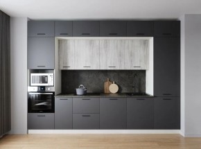 Кухонный гарнитур Санторини 3400 (Стол. 26мм) в Кунгуре - kungur.mebel24.online | фото