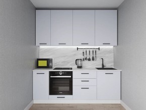 Кухонный гарнитур Смоки 2200 h950 (Стол. 38 мм) в Кунгуре - kungur.mebel24.online | фото 1
