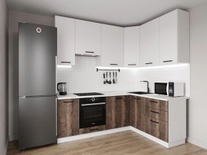 Кухонный гарнитур Старое Дерево 2200*1600 h950 (Стол. 38мм) в Кунгуре - kungur.mebel24.online | фото