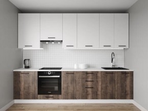 Кухонный гарнитур Старое Дерево 3000 h950 (Стол. 38мм) в Кунгуре - kungur.mebel24.online | фото