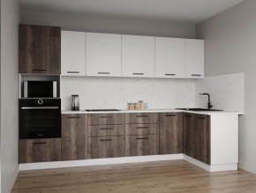 Кухонный гарнитур Старое Дерево 3200*1400 (Стол. 38мм) в Кунгуре - kungur.mebel24.online | фото