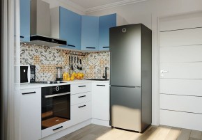 Кухонный гарнитур угловой Капри 2200х1000 (Стол. 26мм) в Кунгуре - kungur.mebel24.online | фото