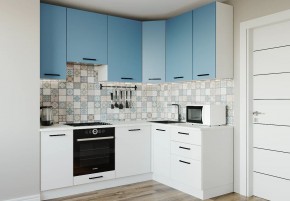 Кухонный гарнитур угловой Капри 2200х1600 h950 (Стол. 38мм) в Кунгуре - kungur.mebel24.online | фото