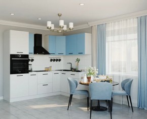 Кухонный гарнитур угловой Капри 2400х1600 (Стол. 38мм) в Кунгуре - kungur.mebel24.online | фото
