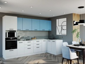 Кухонный гарнитур угловой Капри 3200х1400 (Стол. 38мм) в Кунгуре - kungur.mebel24.online | фото