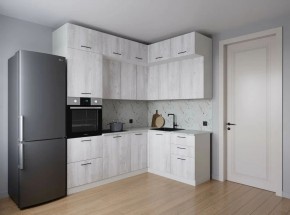 Кухонный гарнитур угловой Пайн 2200*1700 (Стол. 26мм) в Кунгуре - kungur.mebel24.online | фото 1