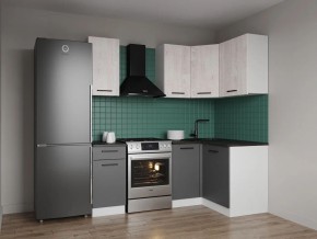 Кухонный гарнитур угловой Санторини 2000*1200 (Стол. 26мм) в Кунгуре - kungur.mebel24.online | фото 1