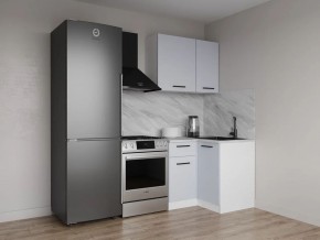 Кухонный гарнитур угловой Смоки 1000*1000 (Стол. 38 мм) в Кунгуре - kungur.mebel24.online | фото 1