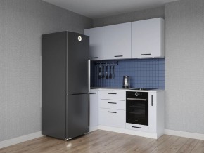 Кухонный гарнитур угловой Смоки 1000*1800 (Стол. 38 мм) в Кунгуре - kungur.mebel24.online | фото 1