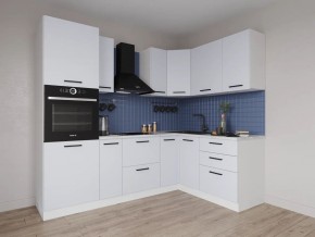 Кухонный гарнитур угловой Смоки 2400*1600 (Стол. 26мм) в Кунгуре - kungur.mebel24.online | фото 1
