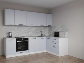 Кухонный гарнитур угловой Смоки 2600*1600 (Стол. 26мм) в Кунгуре - kungur.mebel24.online | фото 1