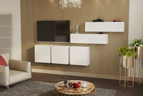 ЛИНДА Гостиная (Белый/Белый) в Кунгуре - kungur.mebel24.online | фото 2