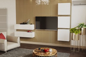 ЛИНДА Гостиная (Белый/Белый) в Кунгуре - kungur.mebel24.online | фото 4