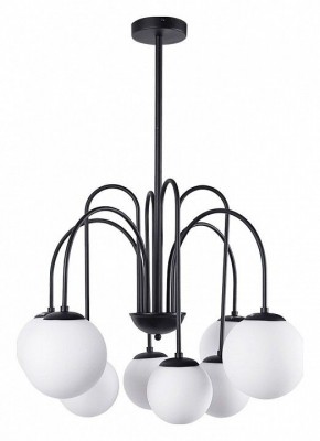 Люстра на штанге Arte Lamp Mebsuta A1675LM-8BK в Кунгуре - kungur.mebel24.online | фото