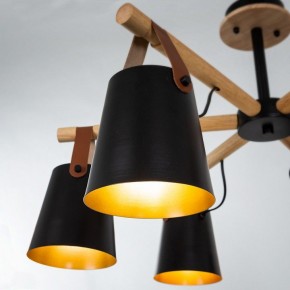 Люстра на штанге Arte Lamp Thomas A7032PL-6BK в Кунгуре - kungur.mebel24.online | фото 3