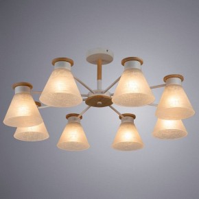 Люстра на штанге Arte Lamp Tyler A1031PL-8WH в Кунгуре - kungur.mebel24.online | фото 2