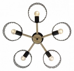 Люстра на штанге Escada Banjo 679/5P Black в Кунгуре - kungur.mebel24.online | фото 3