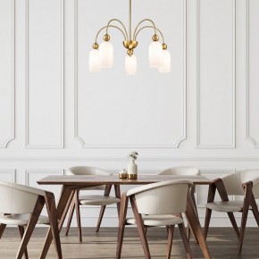 Люстра на штанге Escada Ode 686/5PL Copper в Кунгуре - kungur.mebel24.online | фото 3
