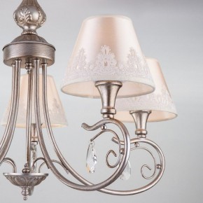 Люстра на штанге Eurosvet Incanto 60069/5 серебро в Кунгуре - kungur.mebel24.online | фото 7