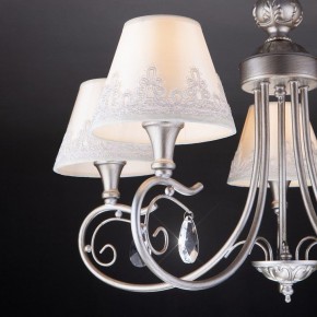 Люстра на штанге Eurosvet Incanto 60069/5 серебро в Кунгуре - kungur.mebel24.online | фото 9
