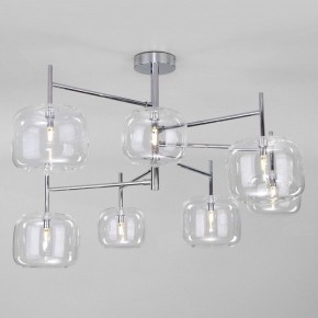 Люстра на штанге Eurosvet Jar 70128/7 хром в Кунгуре - kungur.mebel24.online | фото 2