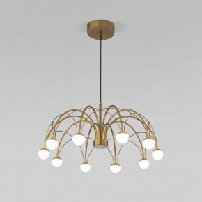 Люстра на штанге Eurosvet Ragno 90030/10 LED золото в Кунгуре - kungur.mebel24.online | фото 2