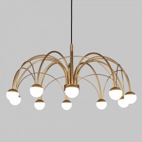 Люстра на штанге Eurosvet Ragno 90030/10 LED золото в Кунгуре - kungur.mebel24.online | фото 4