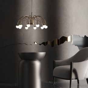 Люстра на штанге Eurosvet Ragno 90030/10 LED золото в Кунгуре - kungur.mebel24.online | фото 6