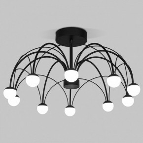 Люстра на штанге Eurosvet Ragno 90035/10 LED черный в Кунгуре - kungur.mebel24.online | фото