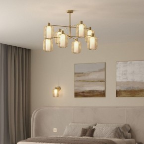 Люстра на штанге Eurosvet Voile 30192/8 золото в Кунгуре - kungur.mebel24.online | фото 3