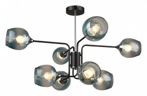 Люстра на штанге Imex 3564 MD.3564-8-S BK+CH в Кунгуре - kungur.mebel24.online | фото