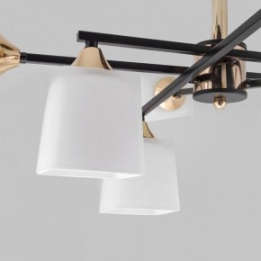 Люстра на штанге Imex MD.4080 MD.4080-8-S-BK+FGD в Кунгуре - kungur.mebel24.online | фото 3