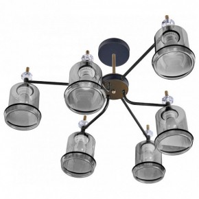 Люстра на штанге Imex MD.4890 MD.4890-6-S COFFEE+FGD в Кунгуре - kungur.mebel24.online | фото