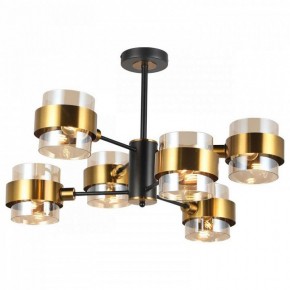 Люстра на штанге Imex MD.51891 MD.51891-6-S-BK+GBR в Кунгуре - kungur.mebel24.online | фото