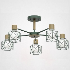 Люстра на штанге Imperiumloft Corf Green CORF-B01 в Кунгуре - kungur.mebel24.online | фото
