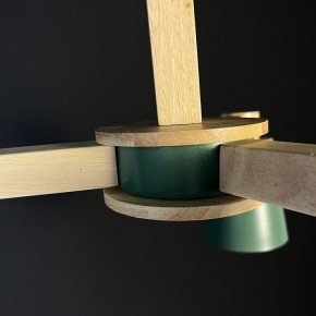 Люстра на штанге Imperiumloft Prop Green prop01 в Кунгуре - kungur.mebel24.online | фото 8