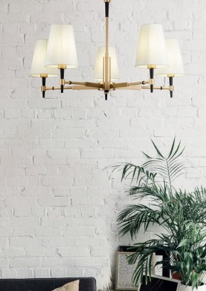Люстра на штанге Maytoni Zaragoza H001CL-05BS в Кунгуре - kungur.mebel24.online | фото 5