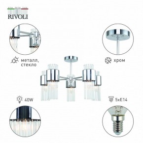 Люстра на штанге Rivoli Deborah Б0055524 в Кунгуре - kungur.mebel24.online | фото 2