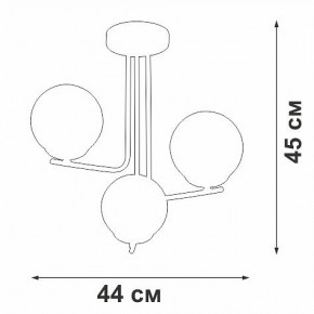Люстра на штанге Vitaluce V49420 V49420-8/3PL в Кунгуре - kungur.mebel24.online | фото 2