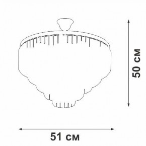 Люстра на штанге Vitaluce V58250 V58250-8/8 в Кунгуре - kungur.mebel24.online | фото
